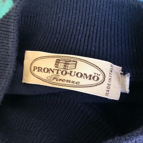Pronto Uomo Italian Turtleneck Sweater - Picture 4 of 4